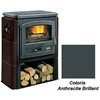 Image de Poêle à Bois Godin Eco 2 363109 Anthracite Brillant