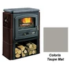 Image de Poêle à Bois Godin Eco 2 363109 Taupe Mat