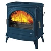 Image de Poêle à Bois Godin Carvin 2 366201 Bleu Paon