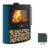Image de Poêle à Bois Godin Coggia Sur Bucher 388245 Anthracite