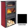 Image de Poêle à Bois Godin Grand Chinon 2 363117 Chrome Noir