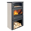Image de Poêle à Bois Godin Grand Chinon 2 363117 Chrome Sahara