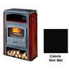 Image de Poêle à Bois Godin Eco 2 363114 Ceramique Noir Mat