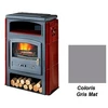 Image de Poêle à Bois Godin Eco 2 363114 Ceramique Gris Mat