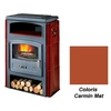 Image de Poêle à Bois Godin Eco 2 363114 Ceramique Carmin Mat