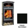 Image de Poêle à Bois Godin Brulhaut 2 364133 Noir Brillant