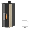 Image de Poêle à Granulés Godin Charance 2 493112 Blanc Mat 6 Kw