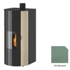Image de Poêle à Granulés Godin Charance 2 493112 Vert Flamand Mat 6 Kw