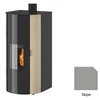 Image de Poêle à Granulés Godin Charance 2 493113 Taupe Mat 9 Kw