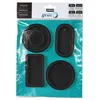 Image de Accessoire Modelage - 4 Moules silicone - Géométrique