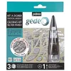 Image de Kit à dorer - 3 feuilles miroir et mixtion 20 ml - Finition argent