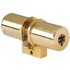 Image de Cylindre monobloc 954 longueur 40x40mm en laiton double entrée - POLLUX   954144
