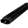 Image de Grille extérieure auto-réglable hauteur 35mm longueur 275mm noir - RENSON - 9095