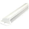 Image de Grille extérieure auto-réglable hauteur 35 mm longueur 375 mm blanc RENSON 10434