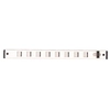 Image de Grille glissière 375 x 22 mm blanc RENSON 11945