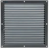 Image de Grille estampée 436 Renson 250 x 250 mm anodisé argent