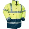 Image de Parka de signalisation TEIHO jaune fluo/bleu marine T2XL - CODUPAL - TEIHOXXL