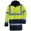 Image de Parka 4en1 haute visibilité HIWAY jaune fluo/bleu marine T3XL - COVERGUARD - 70554XXXL