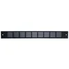 Image de Grille plate 488 475x30mm noir - RENSON - 11947