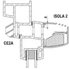 Image de Entrée d’air auto acoustique ISOLA 2 30 noire - ANJOS - 0602NO
