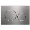 Image de Plaque de déclenchement double touche SIGMA 20 inox brossé - GEBERIT - 115.882.SN.1