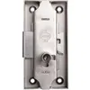 Image de Serrure espagnolette 80x55mm axe 35mm longueur du canon 12mm droite finition fer - DEVISMES - 12383-005-D