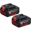 Image de PACK 18V 2 BATTERIES 4Ah LITHIUM
