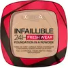 Image de L'Oréal Paris, Fond de teint, Infaillible 24H Fresh Wear (Beige véritable, Neutre)