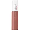 Image de Maybelline New York, Rouge à lèvres + gloss, Encre mate superstay (60 Poète)