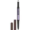 Image de Maybelline New York, Crayon à sourcils, Brow Satin Duo 04 Dark Brown (4 Brun foncé)