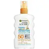Image de Garnier, Crème solaire, Ambre Solaire Sensitive Expert+ Spray pour enfants SPF 50+ 200ml (SPF 50+, 200 ml)