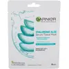 Image de Garnier, Masque pour le visage, Hyaluronic Aloe Serum Tissue Mask - Masque textile pour le visage à l'aloe vera 28.0g (L) (28 g)