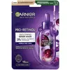 Image de Garnier, Masque pour le visage, Skin Naturals Pro-Retinol Smoothing Serum Mask - Masque lissant pour le visage 22.0g (22 g)