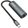 Image de INOVU Adaptateur réseau USB-C vers Gigabit Ethernet 10/100/1000 Mbps + USB-C Power Delivery 100W (18 cm)