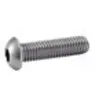 Image de Vis à métaux tête bombée hexagonale creuse inox A2 ISO 7380 4X8 boîte de 200 - ACTON - 622024X8