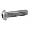 Image de Vis à métaux tête bombée hexagonale creuse inox A2 ISO 7380 8X20 boîte de 100 - ACTON - 622028X20
