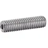 Image de Vis à métaux sans-tête hexagonale creuse bout plat inox A2 DIN 913 4X25 boîte de 100 - ACTON - 622044X25