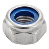 Image de Écrou hexagonal frein indésserrable avec bague nylon inox A2 DIN 985 M8 boîte de 200 ACTON 626028
