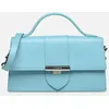 Image de Sac baguette A rabat avec fermoir Paris par Lancaster Bleu T.U Sacs