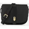Image de Sac besace A rabat avec fermoir Top Doub par Lancaster Noir T.U Sacs