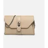 Image de Pochette A rabat avec fermoir Milano Del par Lancaster Beige T.U Sacs