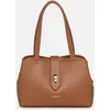 Image de Sac cabas épaule Avec fermoir M Top Doub par Lancaster Marron T.U Sacs
