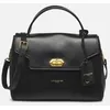 Image de Cartable A rabat avec fermoir M Donna Gr par Lancaster Noir T.U Sacs