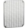Image de Schneider Electric Plaques perforées monobloc, NSYMR54, Armoire serveur : accessoires, Blanc