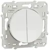 Image de Double va-et-vient ODACE connexion rapide 250V à vis - SCHNEIDER ELECTRIC - S520214