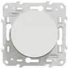 Image de Bouton-poussoir ODACE 10A à vis finition brillante - SCHNEIDER ELECTRIC - S520206