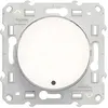Image de Bouton-poussoir ODACE avec LED lumineux bleu 10A - SCHNEIDER ELECTRIC - S520276