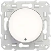 Image de Bouton-poussoir ODACE avec LED lumineux bleu 10 A SCHNEIDER ELECTRIC S520276