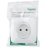Image de Schneider Electric - Prise de courant 2P 16A sans terre - blanc - Ovalis - Schneider