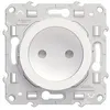 Image de Prise simple 2 pôles - blanc - Odace - Schneider